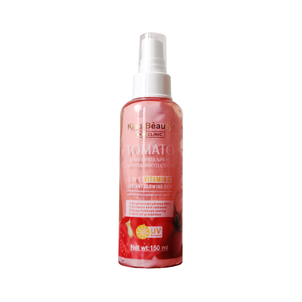 UV Protection Tomato + Hyaluronic Acid & Arbutin Makeup Fix Spray
