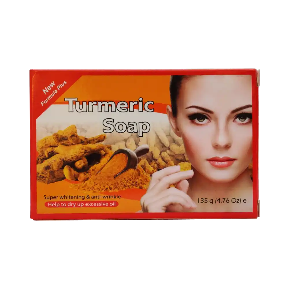 Whitening + Anti-Wrinkle Turmeric Bar Soap