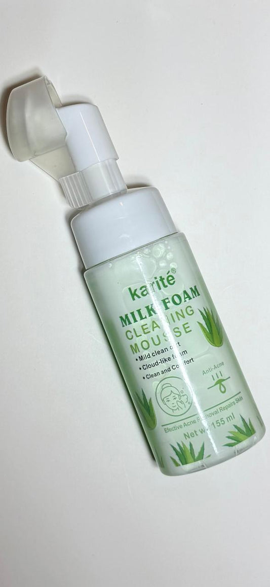 Anti-Acne Milk Foam Cleaning Mousse Facial Scrub